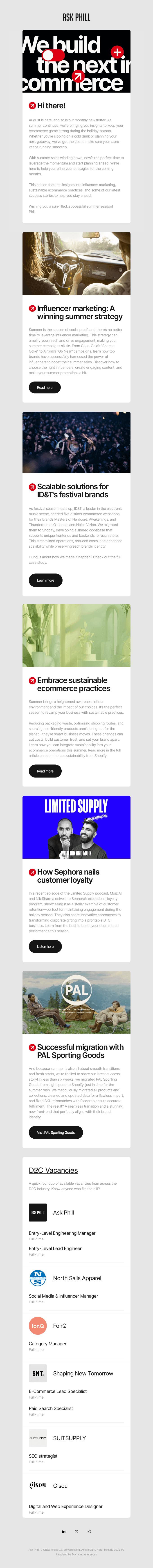 Heat up your e-commerce: success strategies for the summer holidays.