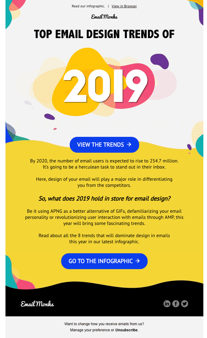 Here are the top Email Design Trends of 2019