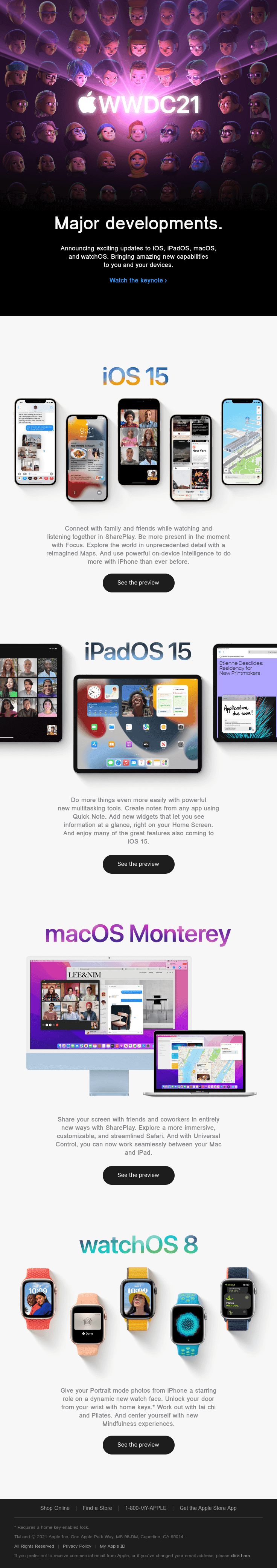 Here’s a recap of everything we announced at WWDC21.
