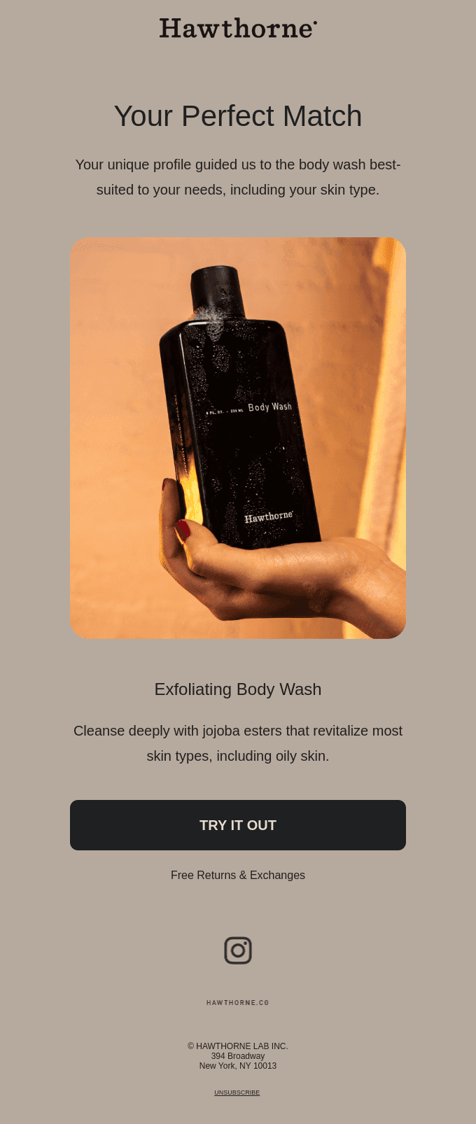 Here’s why we picked YOUR Body Wash