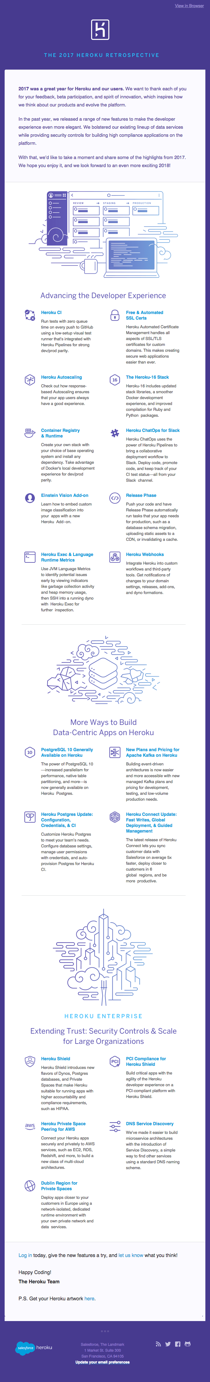 Heroku in 2017: Advancing Developer Experience, Data, and Trust
