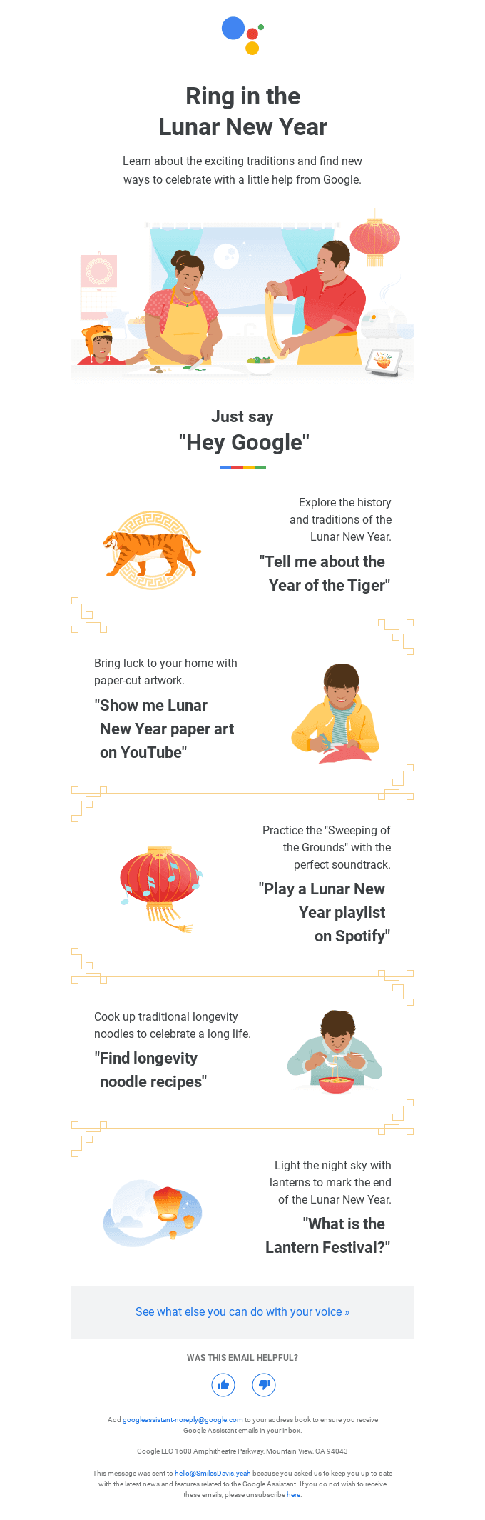 Hey Google, tell me about the Year of the Tiger