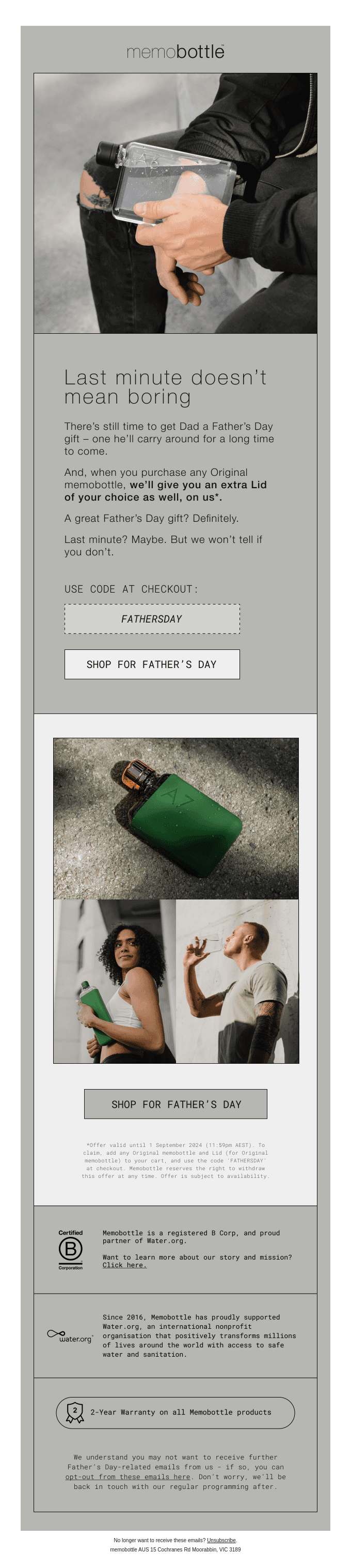 Hey Siri, what's the best last-minute Father's Day gift?
