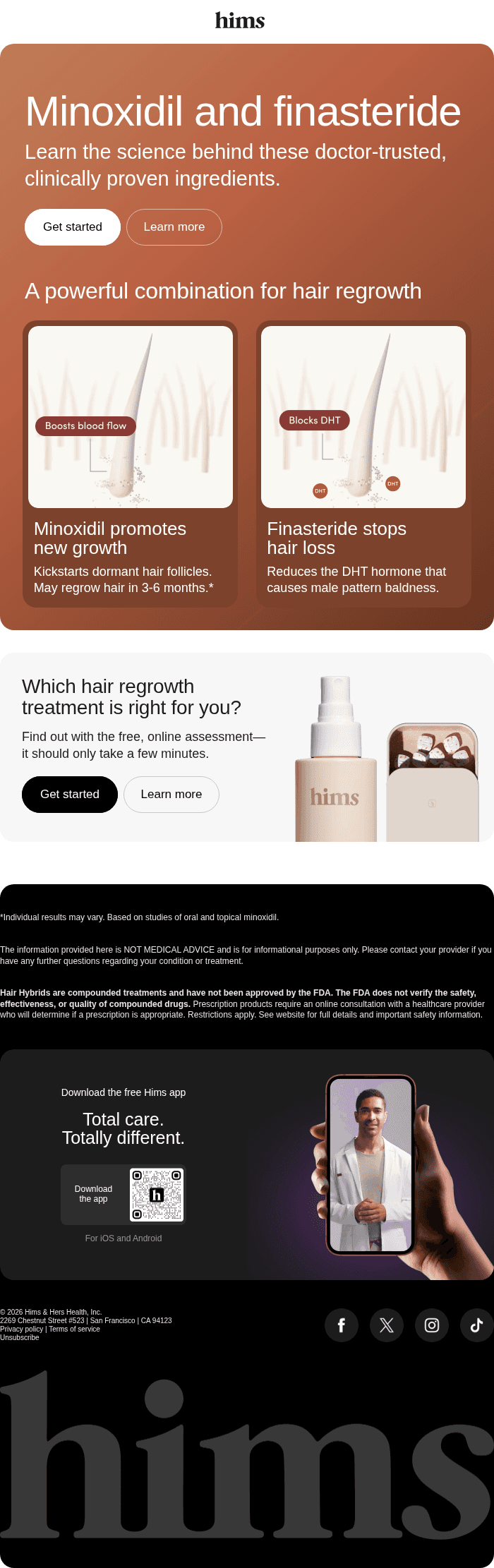 How Rx treatments support hair regrowth