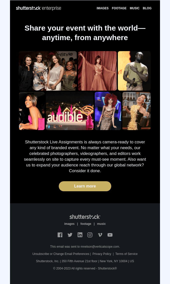 Hosting an event? We’ve got you covered