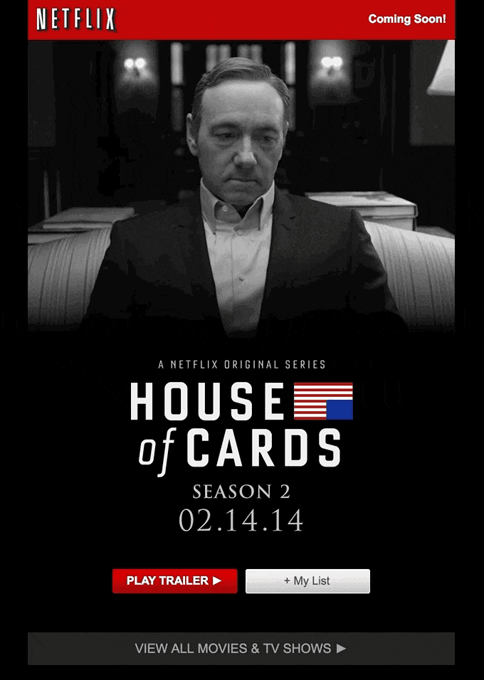 House of Cards Season 2: Coming 02.14.14