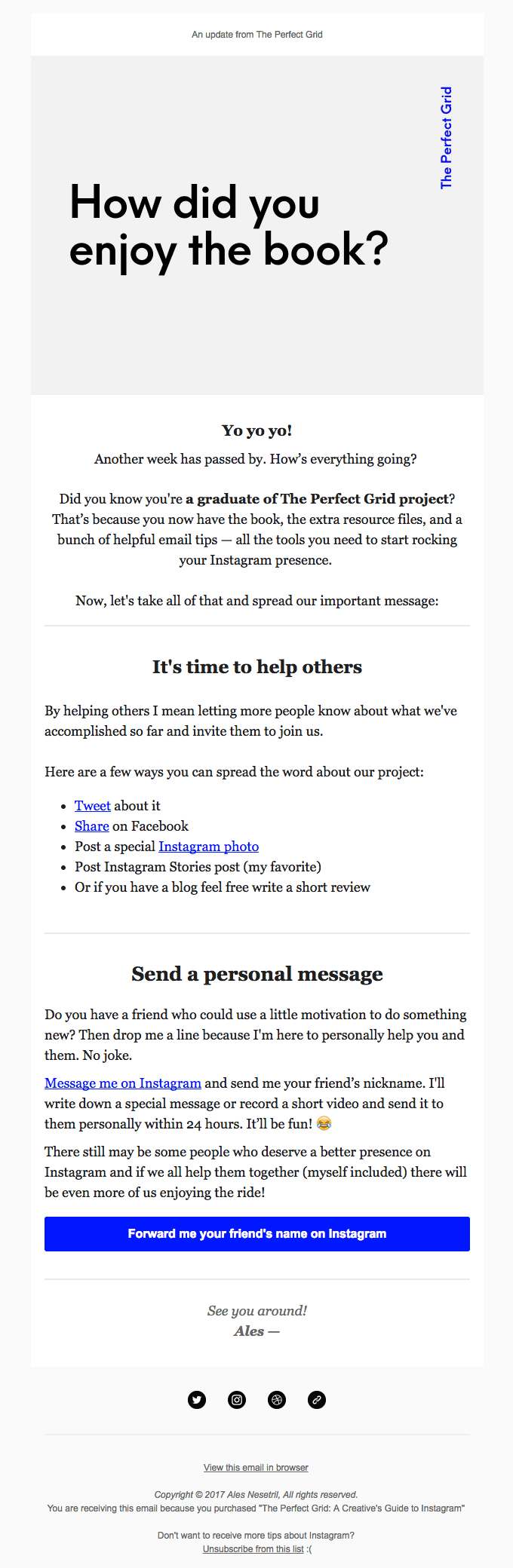 How did you enjoy the book? — The Perfect Grid