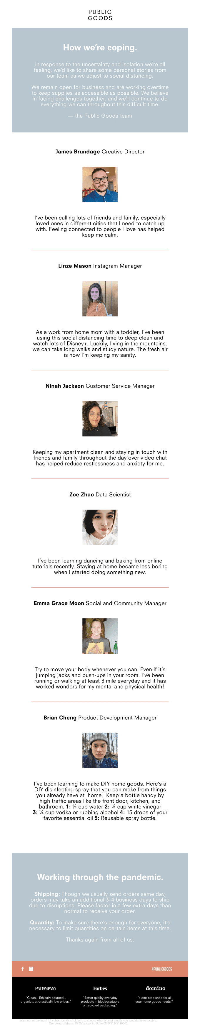How Our Team Is Coping with Social Distancing.