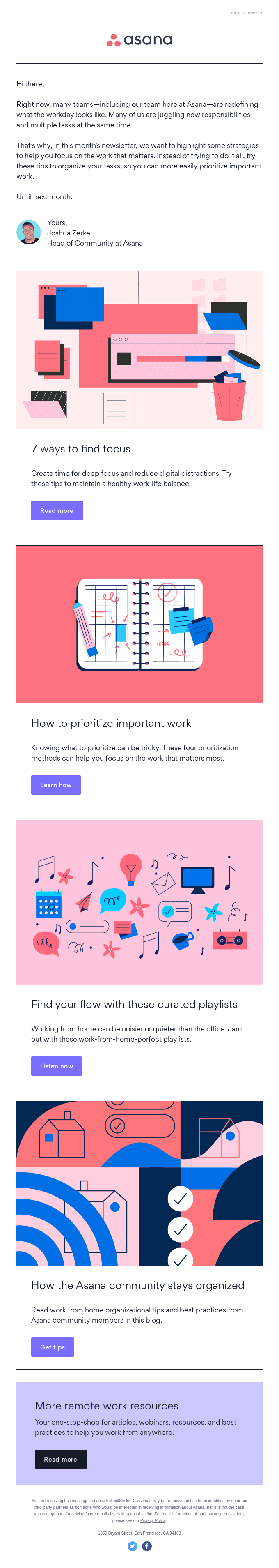 How to focus on the work that matters