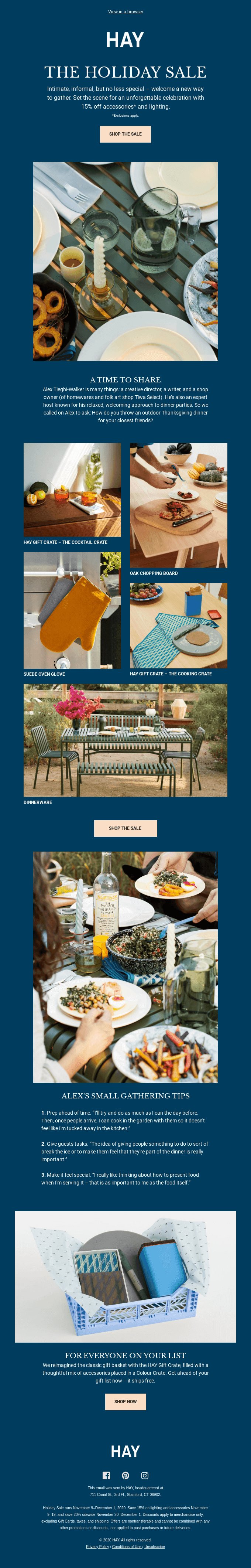 How to host an intimate, outdoor dinner party