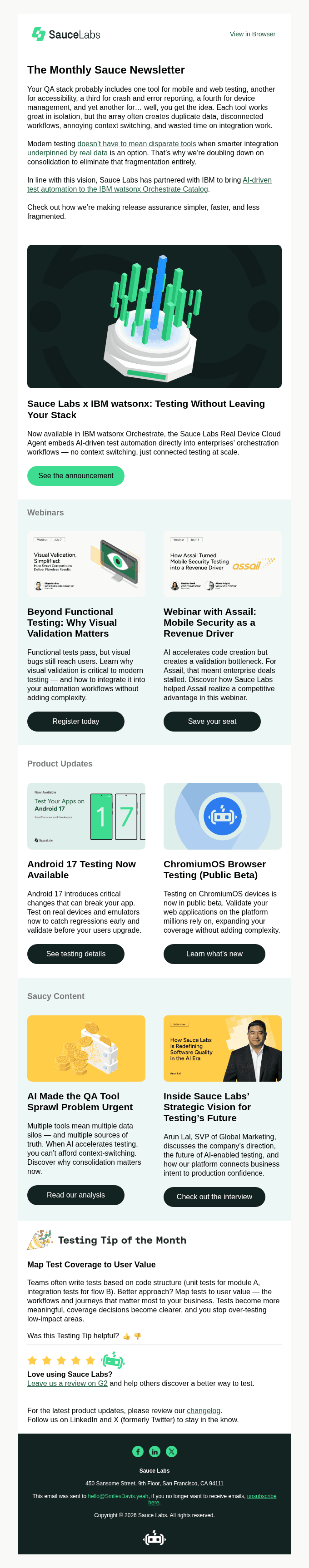 How to simplify your testing stack