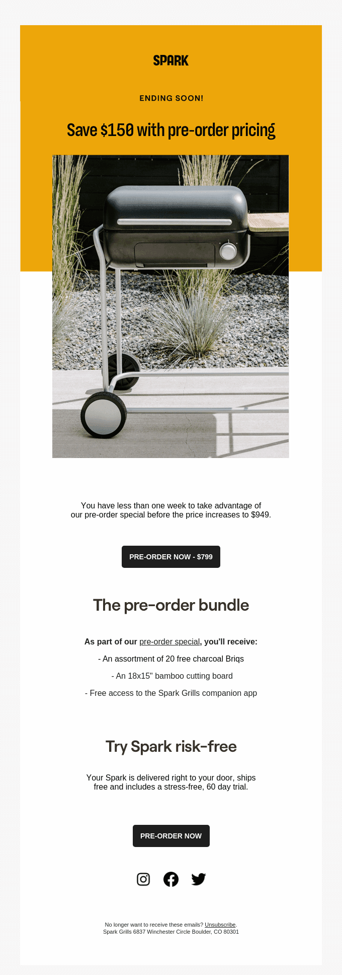 Hurry! The best deal in your inbox ends soon...