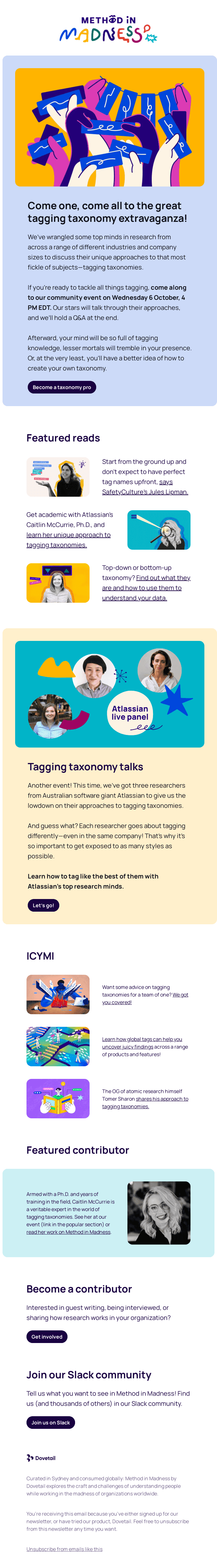 Immerse yourself in the world of tagging taxonomies 🌎