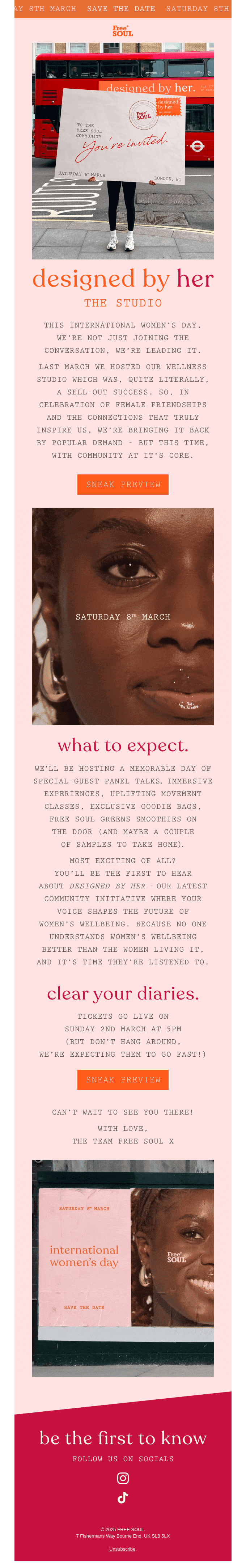 Incoming…Designed by Her: The Studio