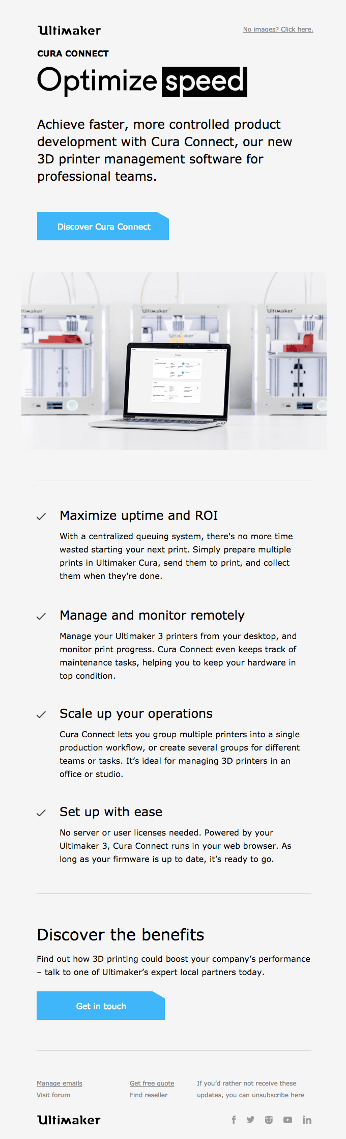 Introducing Cura Connect: New 3D printer management solution