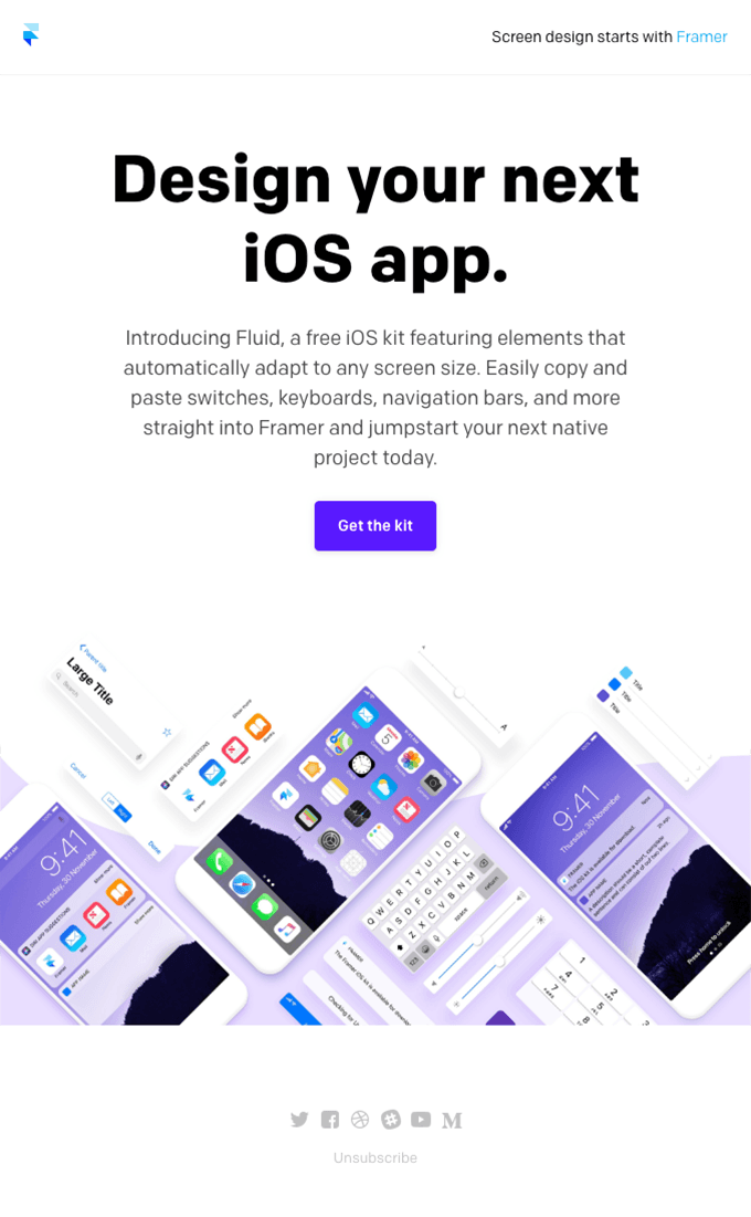 Introducing Fluid, a free iOS Kit for Framer