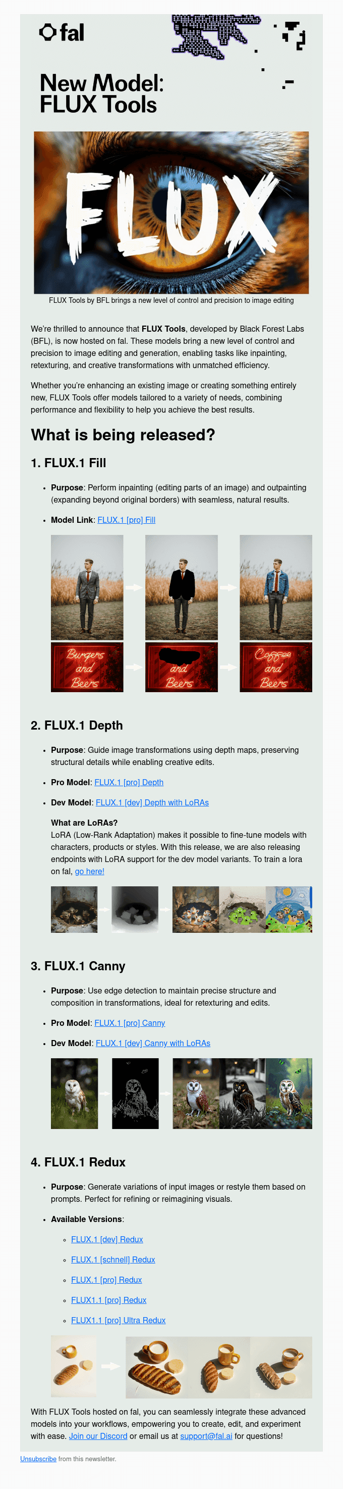 Introducing FLUX Tools by BFL on fal