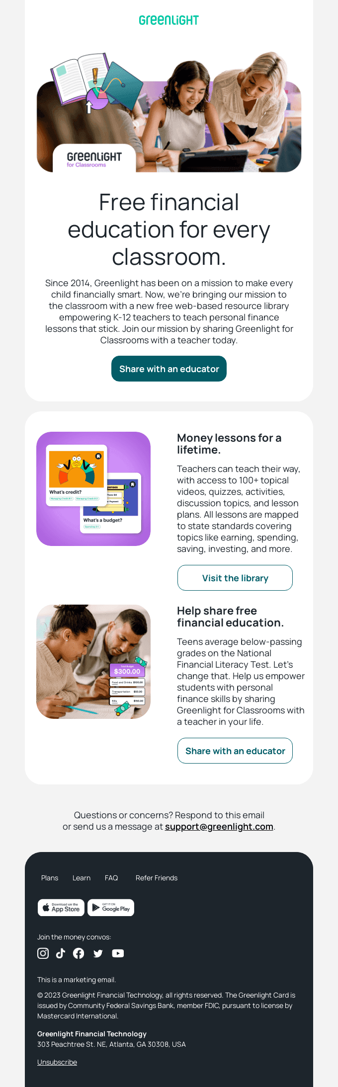 Introducing: Greenlight for Classrooms 📚