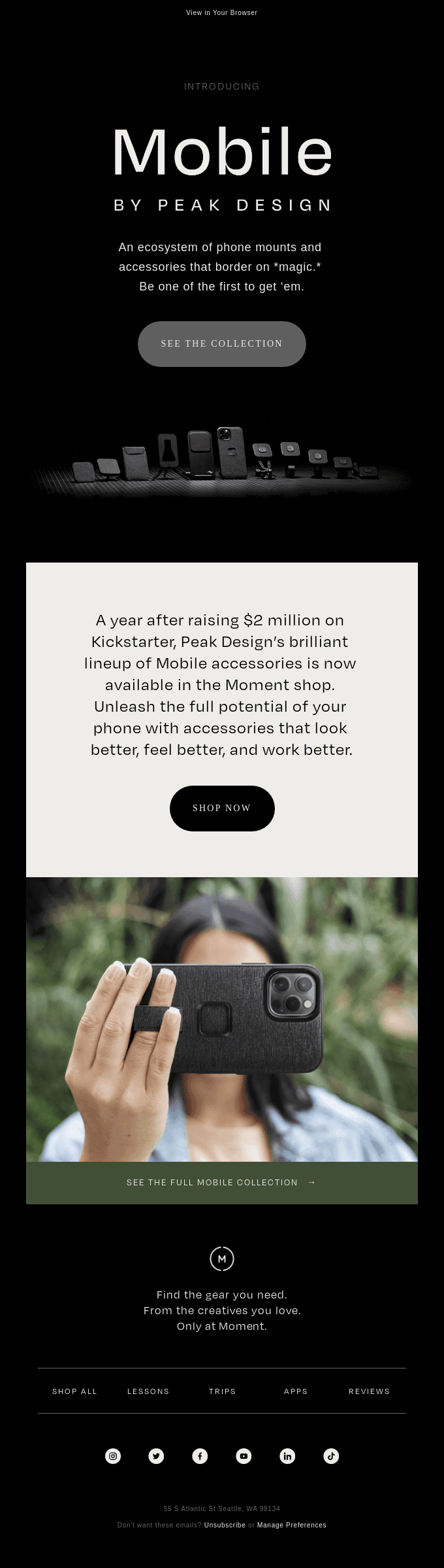 Introducing: Mobile by Peak Design
