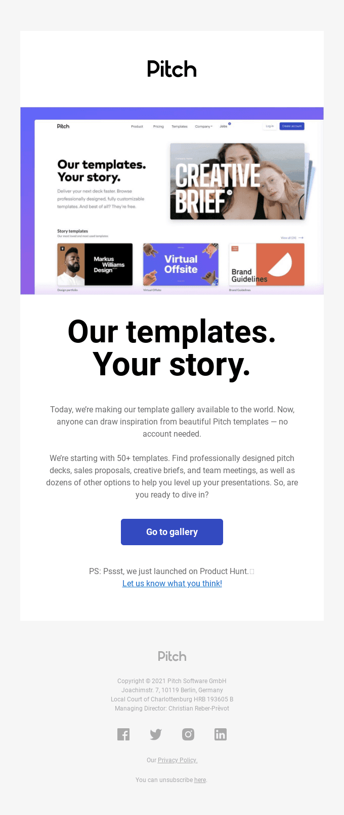 Introducing our public template gallery
