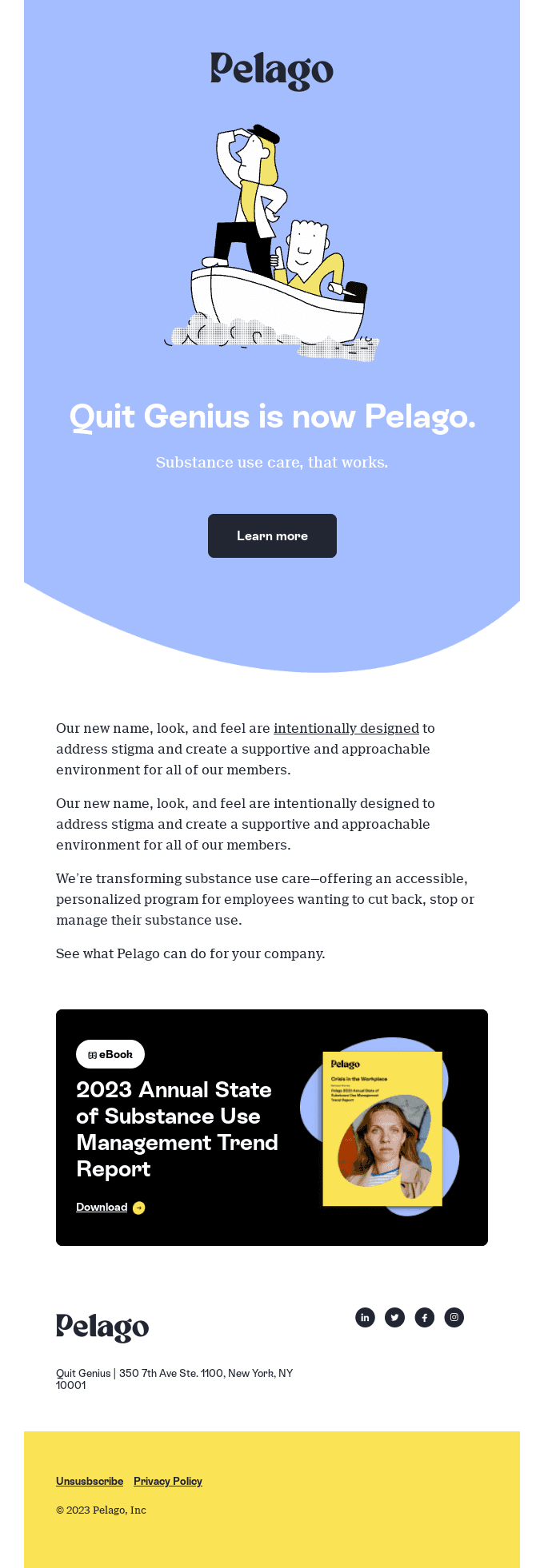Introducing Pelago (formerly Quit Genius)