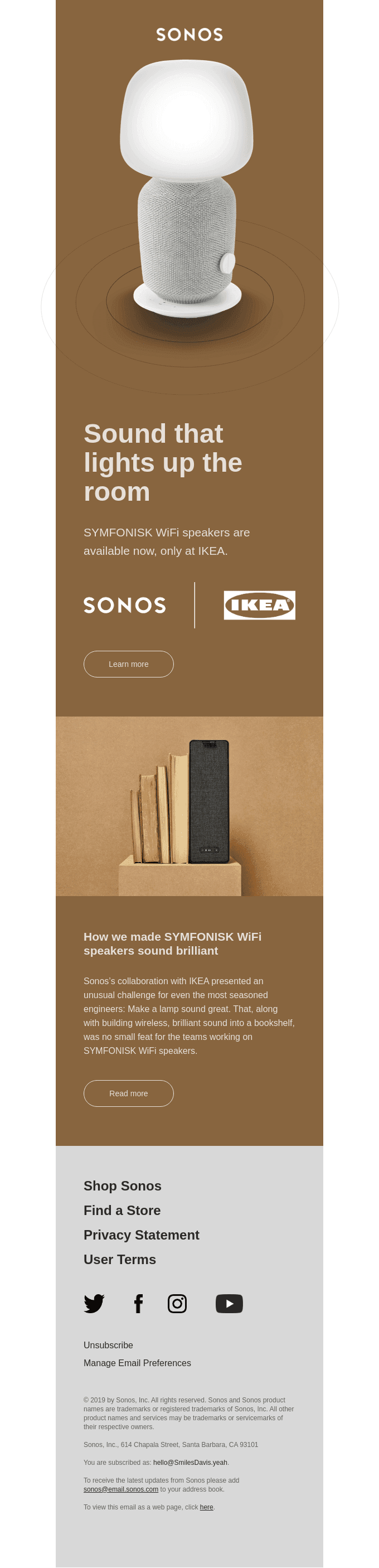 Introducing: SYMFONISK WiFi speakers