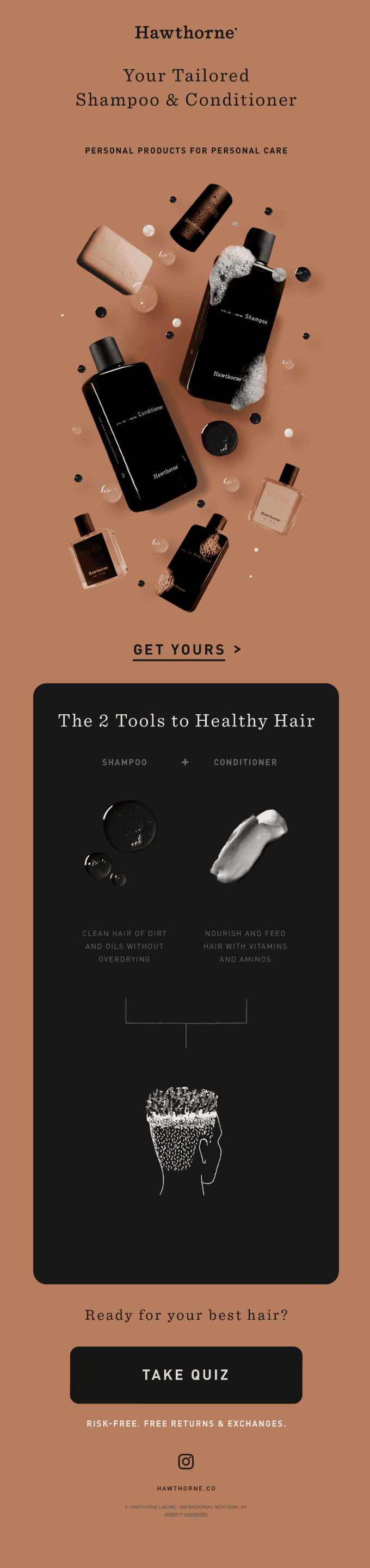 Introducing: Tailored Shampoo & Conditioner