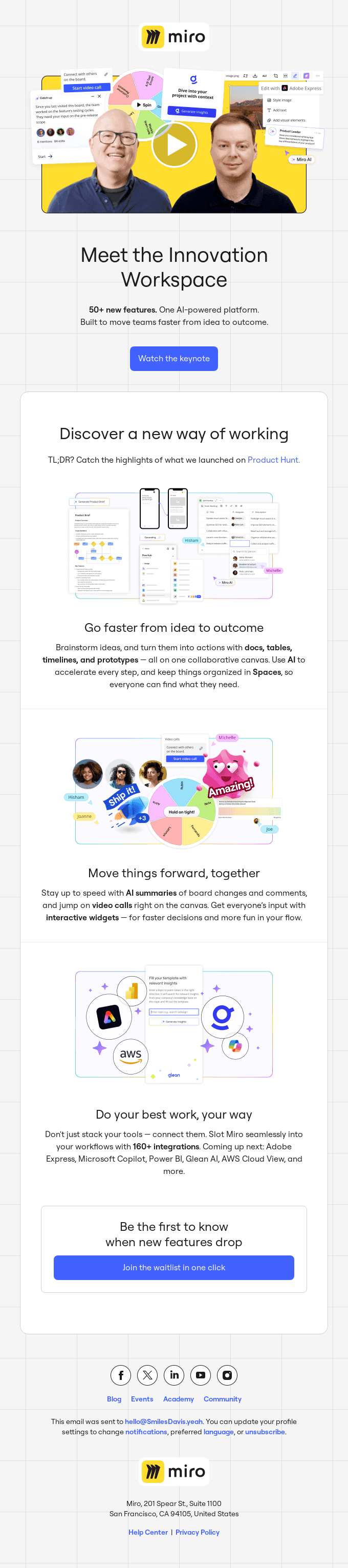 Introducing the Innovation Workspace