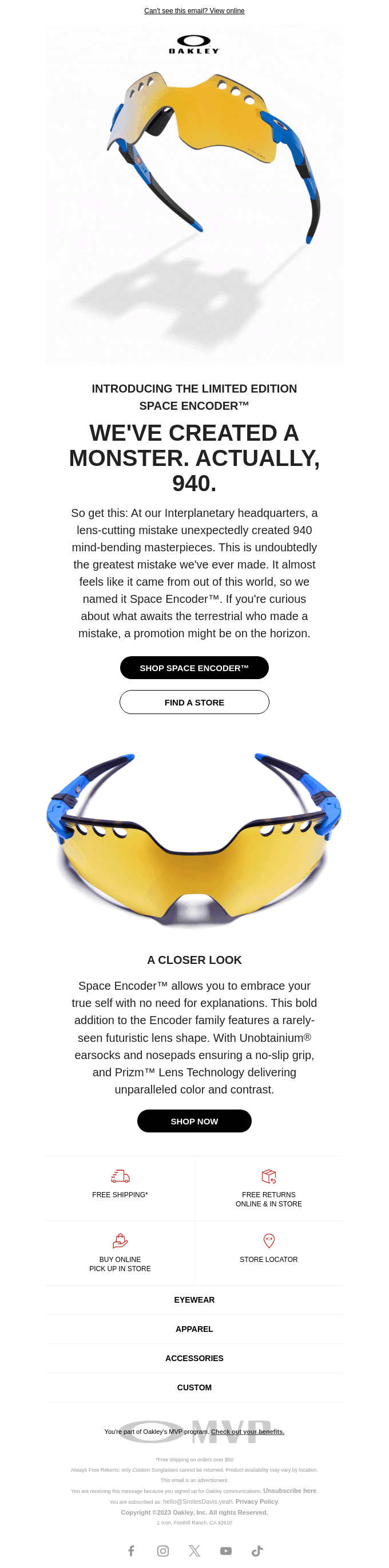 Introducing The Limited Edition Space Encoder™