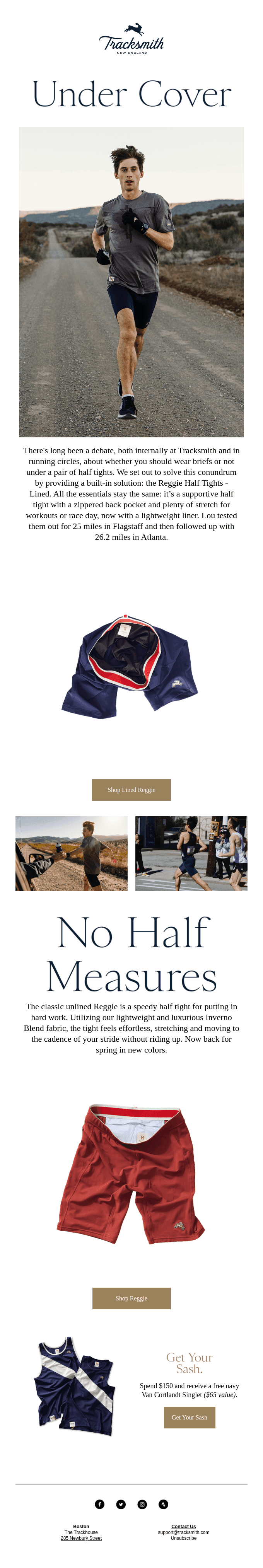 Introducing The New Reggie Half Tights - Lined