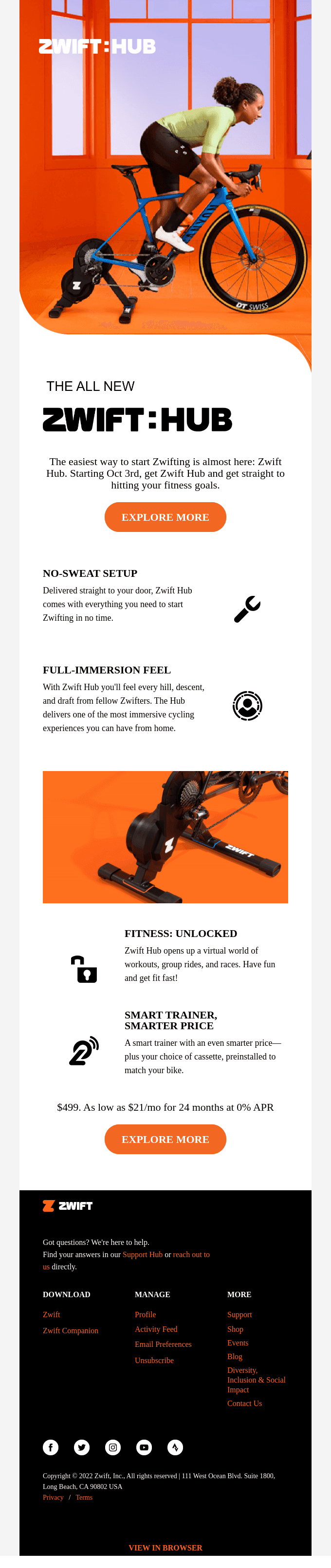 Introducing Zwift Hub—the smart trainer with a smarter price