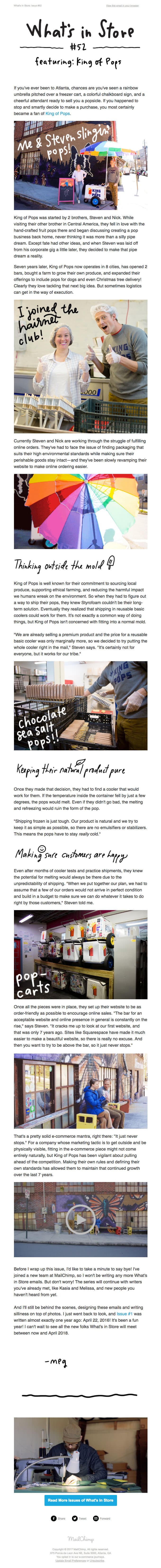 Issue #52: How King of Pops Breaks the Packaging Mold