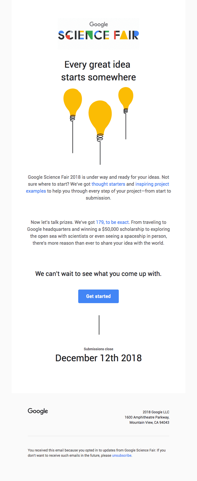It’s not too late—Google Science Fair is still taking ideas!