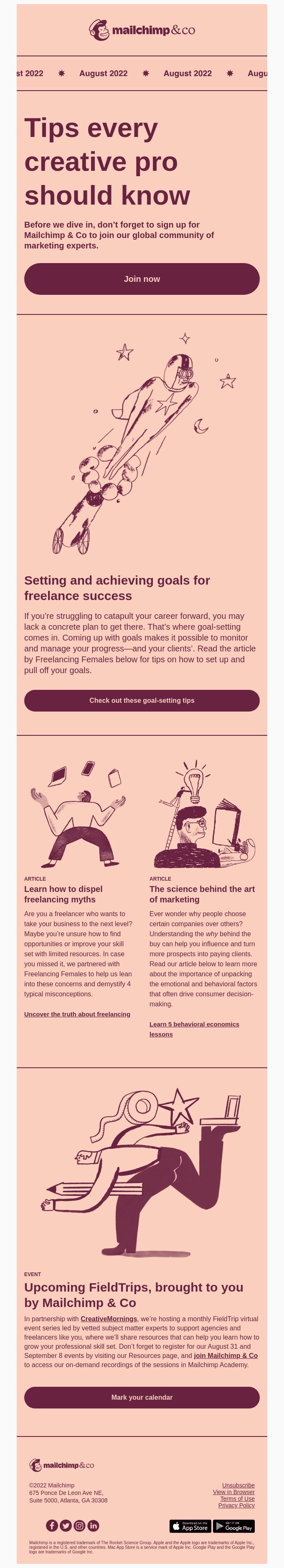 Itβs here: Mailchimp & Co Newsletter