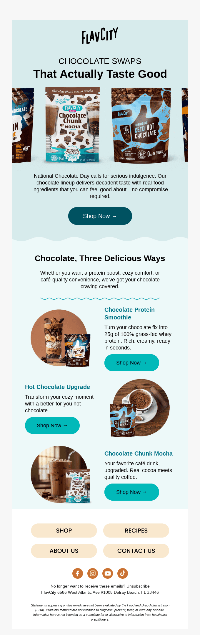 It’s National Chocolate Day! We've Got You Covered ☕🍫