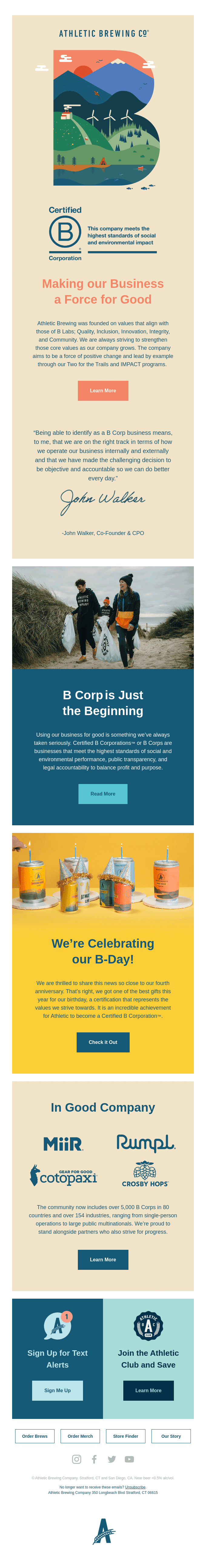 It's official! We're a Certified B Corp