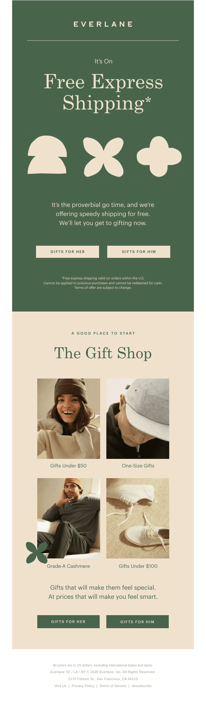 It’s Time For Free Express Shipping