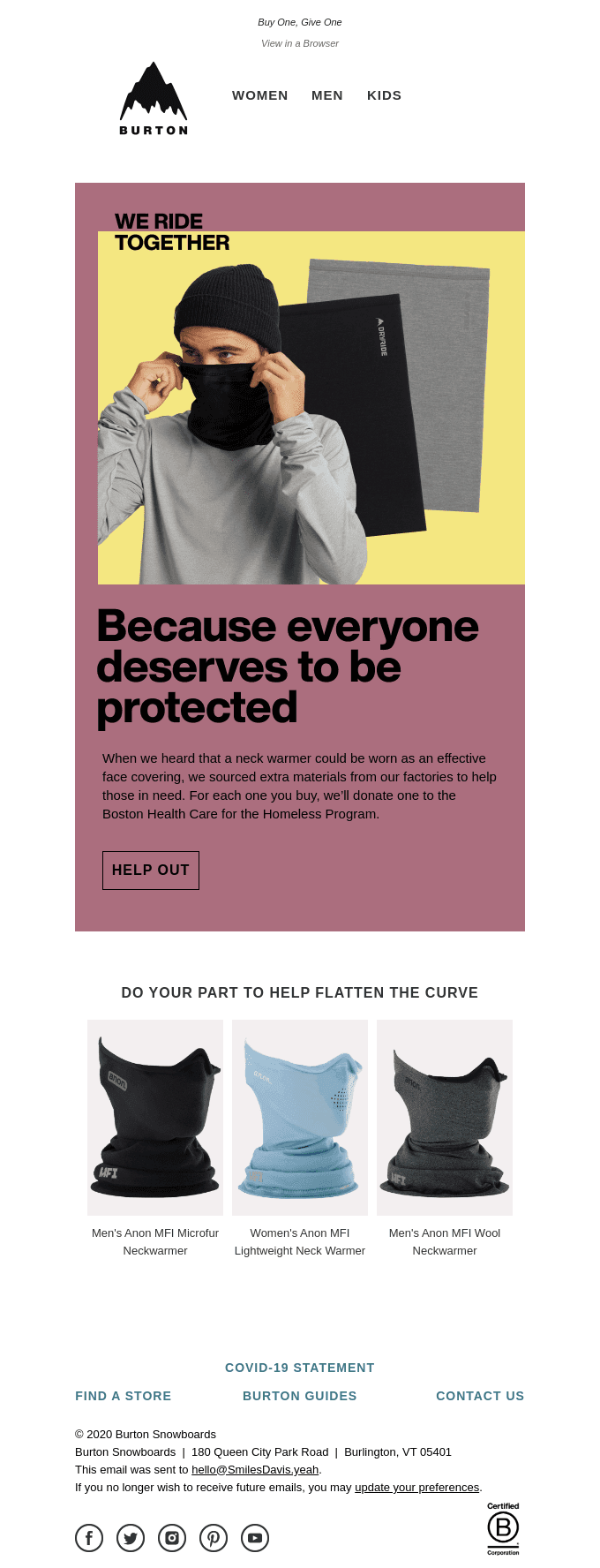 It's Time to Take Face Coverings Seriously