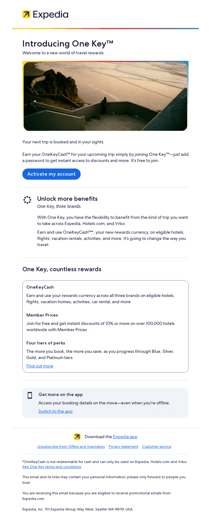 Join One Key and earn rewards for any way you travel