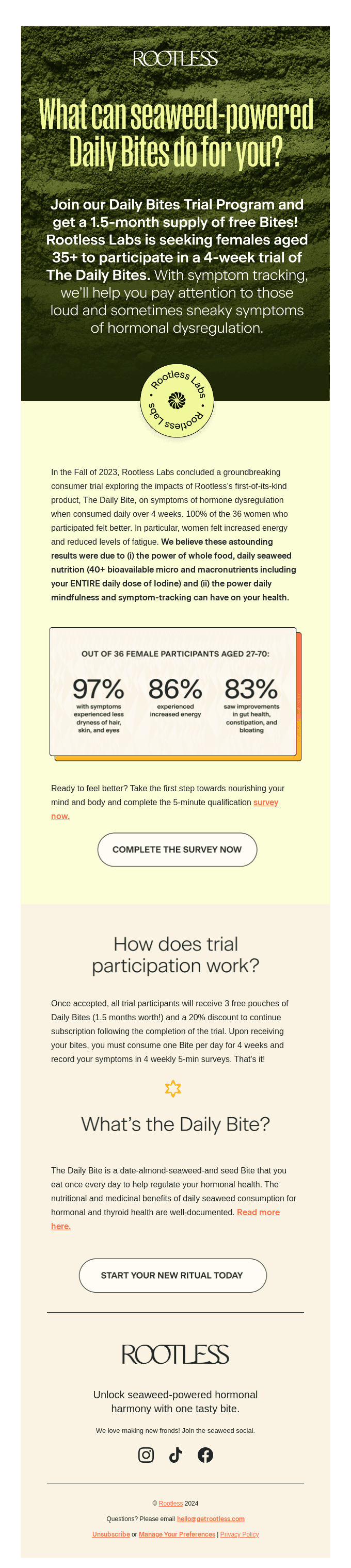 Join our Trial Program and get FREE BITES