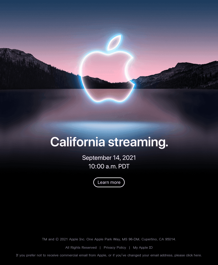 Join us for a special Apple Event.