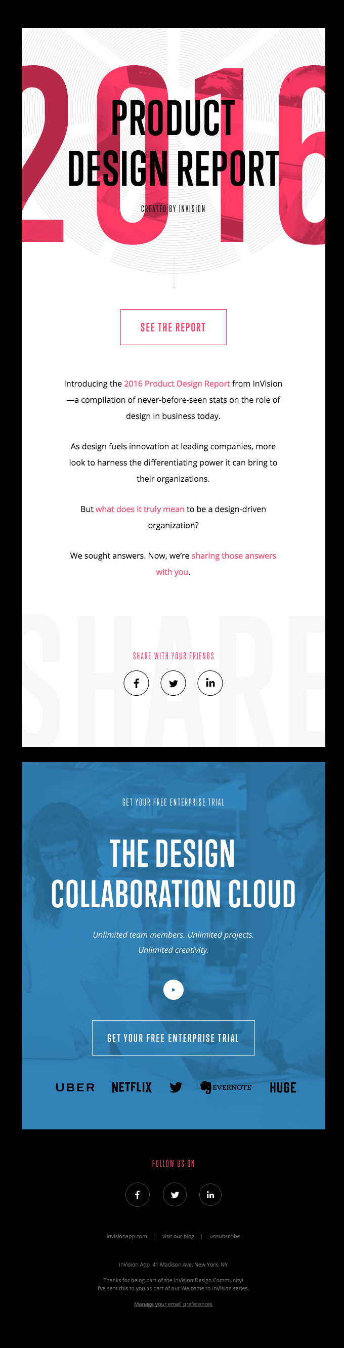 Just Published: The 2016 Product Design Report from InVision