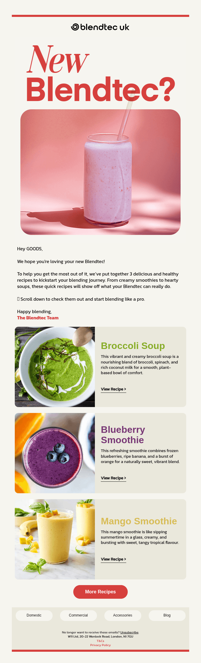 Kickstart Your Blendtec Journey with 3 Recipes
