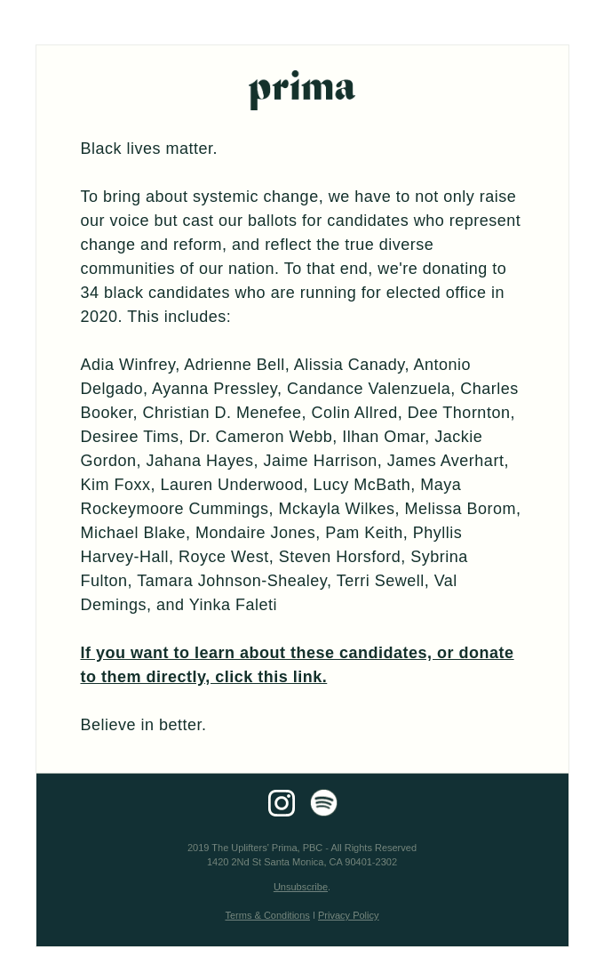 Know and Support Black Candidates