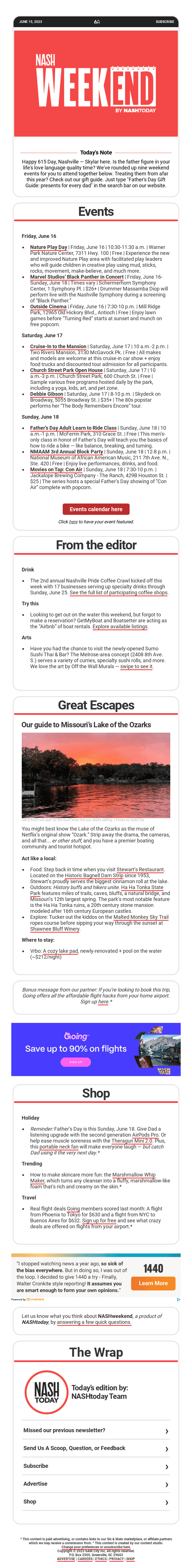 Lake of the Ozarks guide + weekend boat rentals