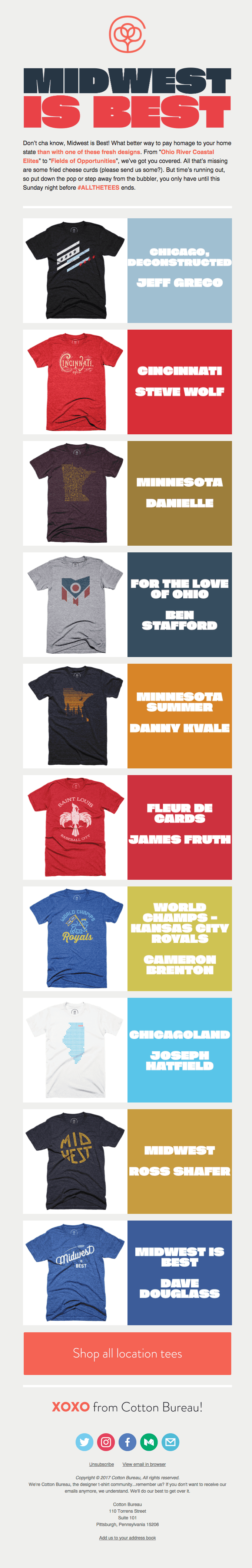 Last chance to shop Midwest tees for the holidays!