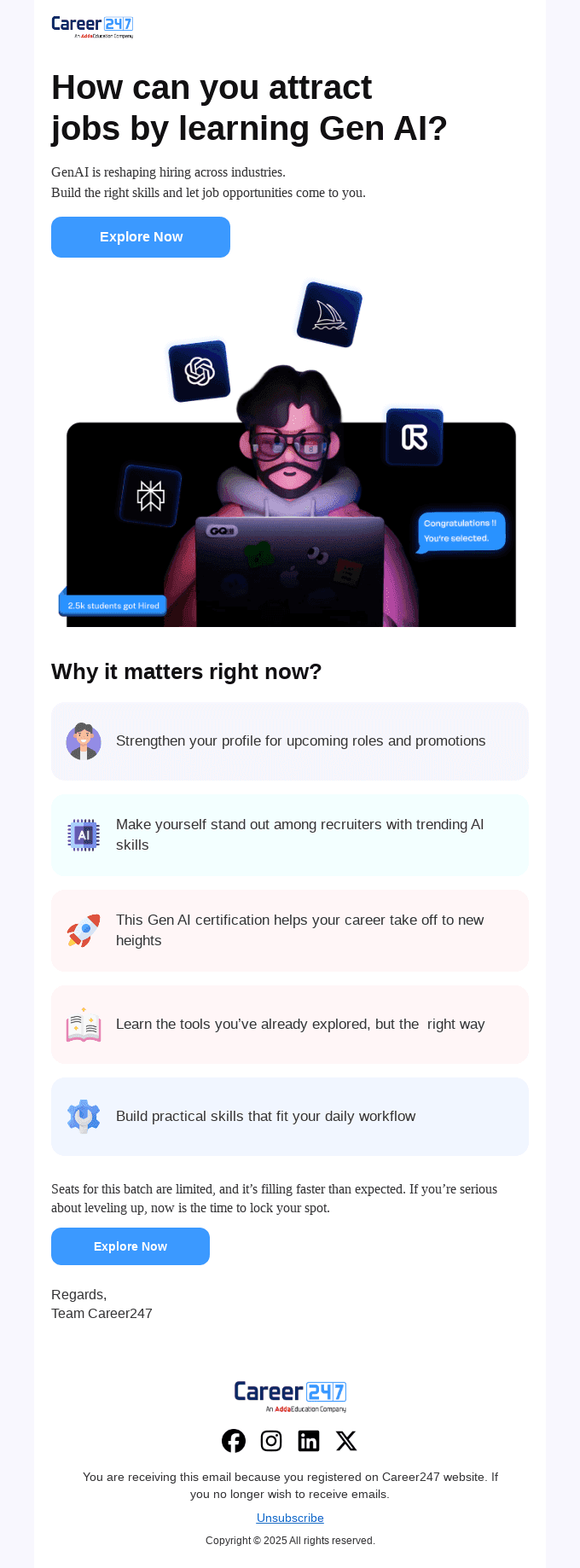 Learn GenAI Skills Recruiters Are Hiring For
