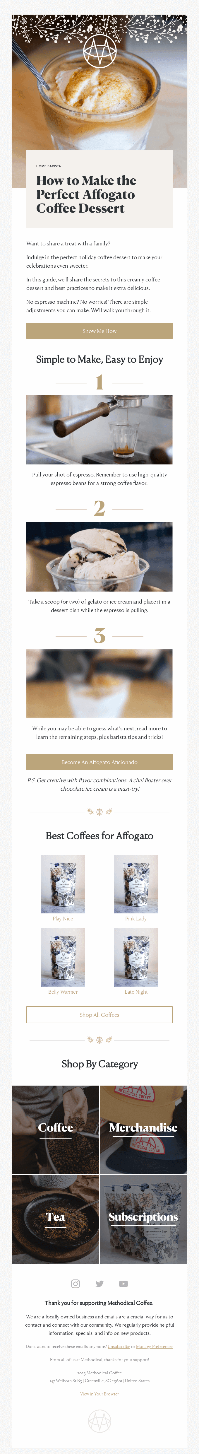 ☕️ Learn to Make the Perfect Coffee Dessert this Holiday!