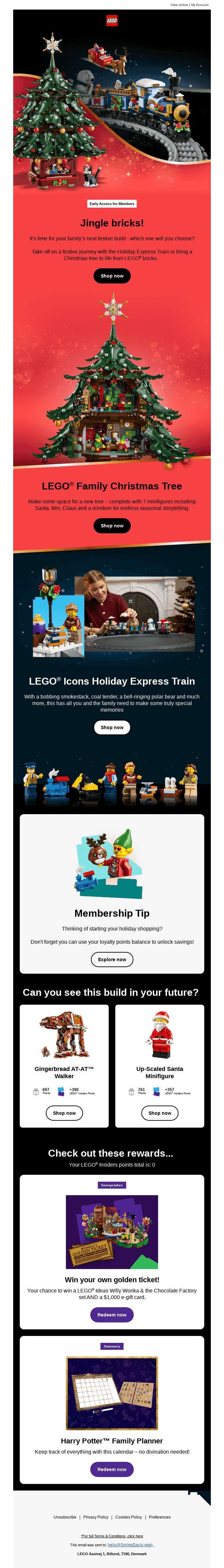 LEGO® Fan, create lasting family memories