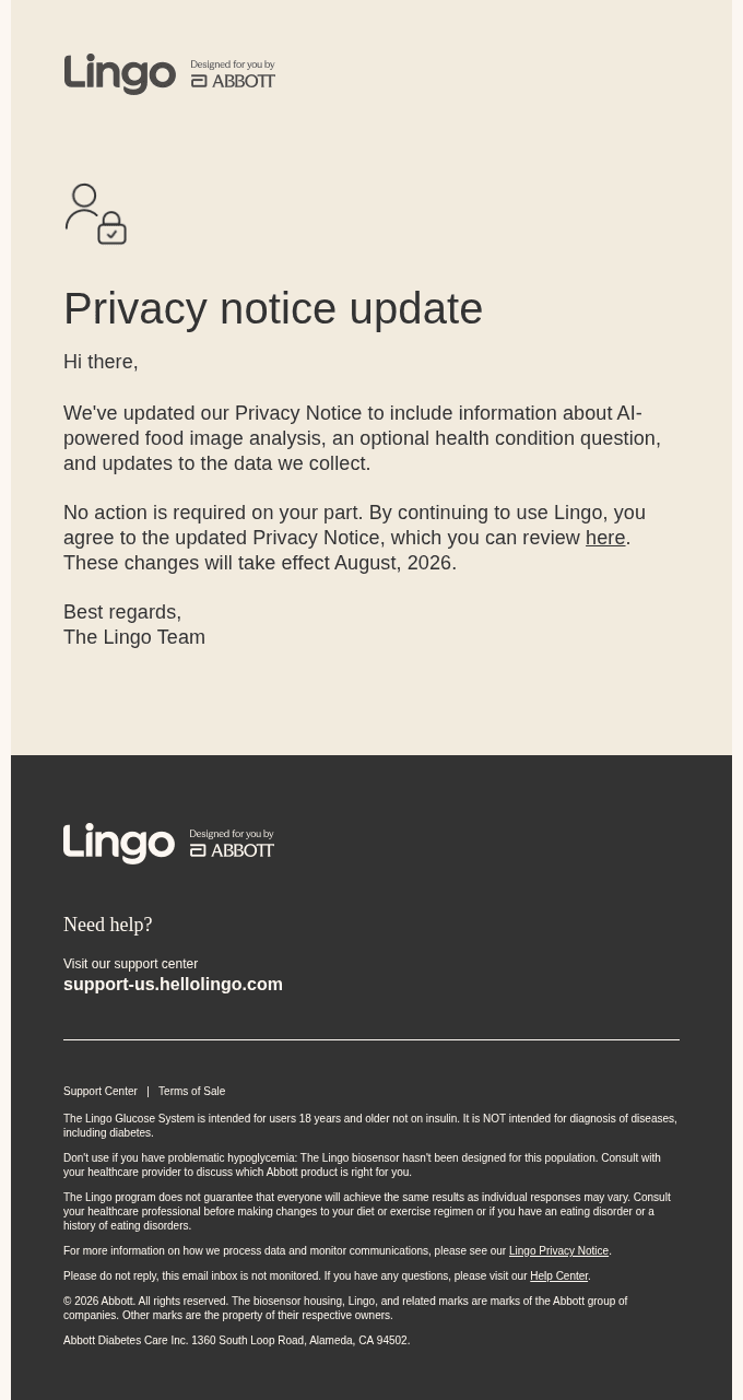 We’ve updated our Privacy Notice